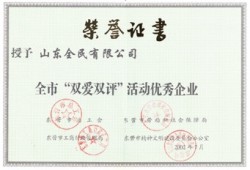 市級雙愛雙評活動(dòng)獎(jiǎng)2002.07